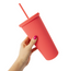 Vaso, termo  con carrizo